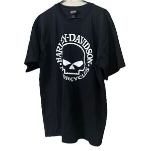 HARLEY DAVIDSON‎ MENS MOTORCYCLE SKULL T-SHIRT SIZE XL 2022 Brisbane, AUSTRALIA